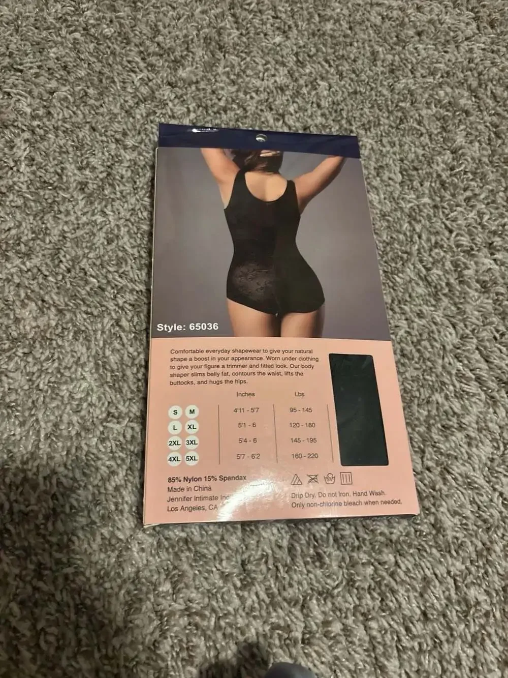 Jennifer Shapewear  Open Bust Body Shaper Bodysuit 4-Pack